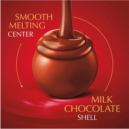 Milk Chocolate Candy Truffles, Milk Chocolate with Melting Truffle Center, 15.2 Oz. Bag