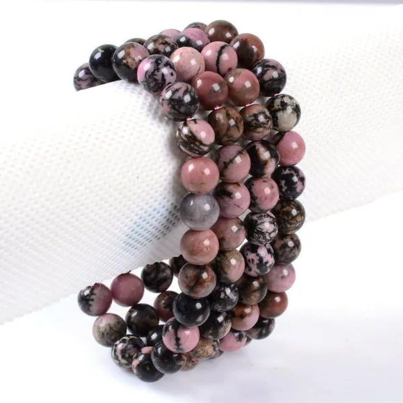 6Mm 8Mm Natural Stone Chakra Beaded Charm Bracelets Tiger Eye Amethyst Lapis Lazuli round Beads Bracelet Women Yoga Jewelry