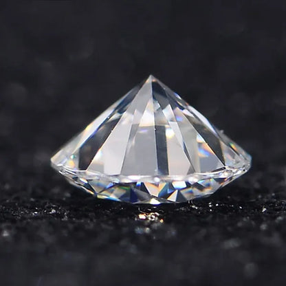 HOLYCOME 100% Genuine Loose Gemstones Moissanite Stones GRA 3Ct DEFIJ Color VVS1 Lab Diamond Stone Excellent Cut for Diamond Ring in Bulk Gem