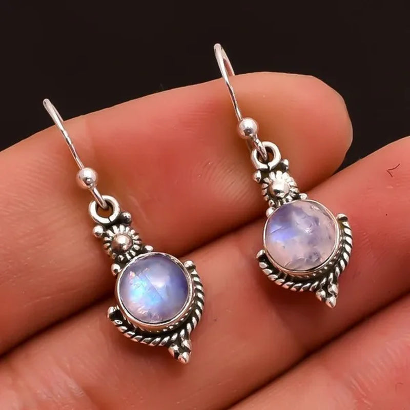 Delysia King Rainbow Moonstone Jewelry Earrings