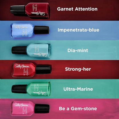 Hard as Nails Color, Heart of Stone, 0.45 Fluid Ounce