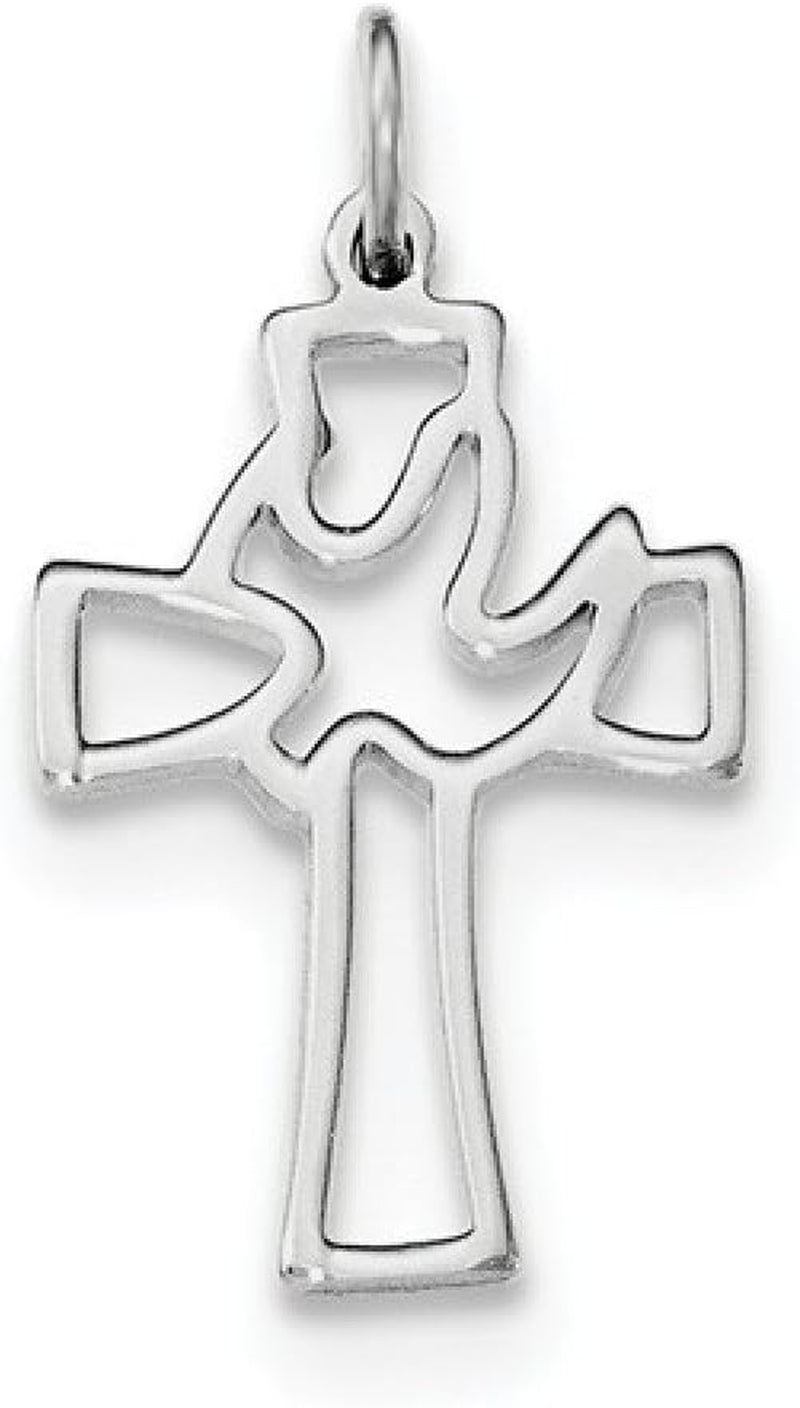 Holy Spirit of Promise Dove Cross Pendant