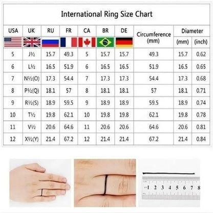 Princess Silver Plated Ruby Ring Romantic Wedding Proposal Party Valentine'S Day Gift Fine Jewelry Size 6 7 8 9 10