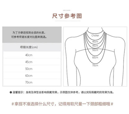 Women's Jewelry 16-inch-30-inch Single-layer Necklace Popular Style Snake Chain Metal Chain Necklace Girl Party Gift