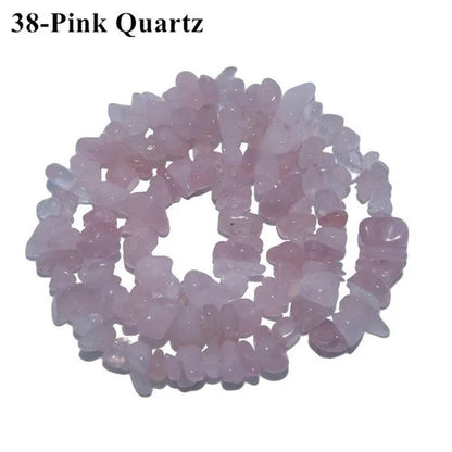 Natural Stone 3-5-8MM Irregular Shape Freeform Chip Bead Tiger Eye Amethysts Agates Lapis lazuli For Jewelry Making DIY Bracelet