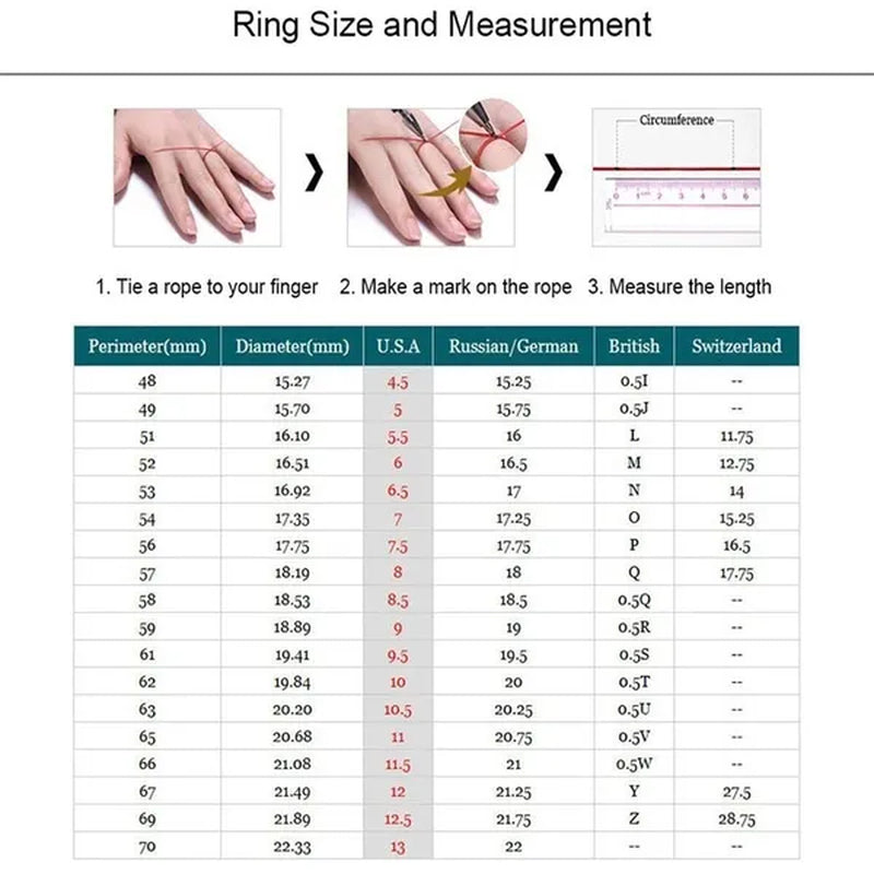 6 Styles Exquisite Women Ladies 18K Gold Natural White Sapphire Diamond Ring Set Anniversary Christmas Gift Engagement Bridal Wedding Jewelry Rings Size 6-10