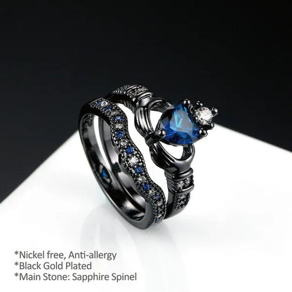 1Pcs Luxury Couple Rings Natural Gemstones rings Promise Rings 925 Sterling Silver Rings for Women Stainless Steel Rings for Men Romantic Mens Ring Wedding Engagement Ring Fine Jewelry Accessories