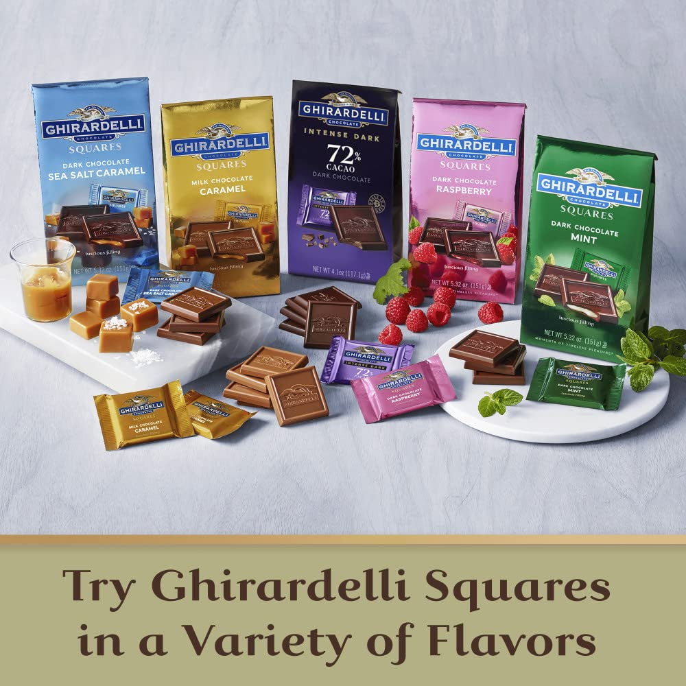Premium Assorted Chocolate Squares, Chocolate Assortment, 15.77 Oz Bag