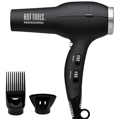 Pro Artist 1875W Turbo Ionic Dryer | Smooth, Frizz Free Blowouts (Black)