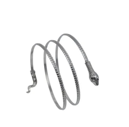12/8/5/3/2/1Pcs:Ashion Personality Snake Bracelet, Metal Snake Bracelet, Gold and Silver Available
