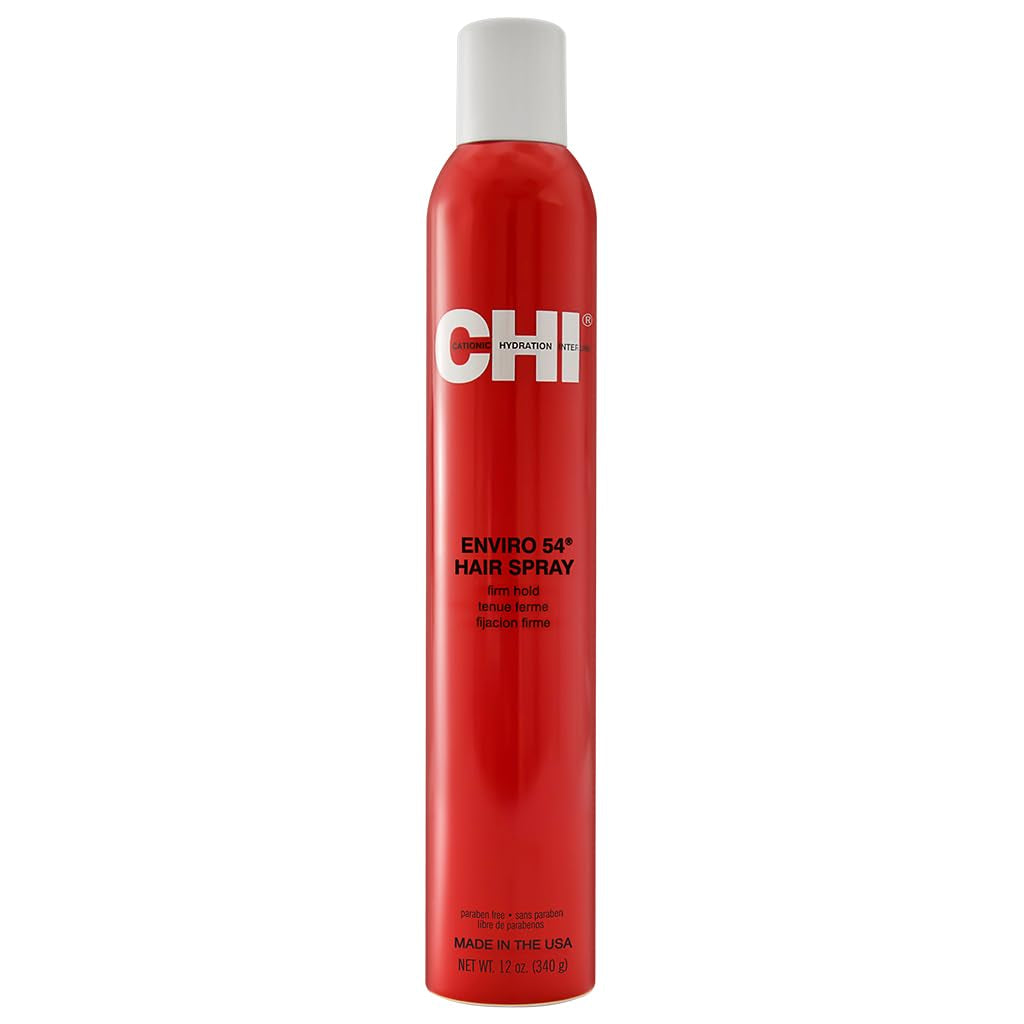 Enviro 54 Hairspray, Firm Hold, Lightweight Spray Finishes & Secures Hairstyles, Sulfate, Paraben & Gluten-Free, 12 Oz