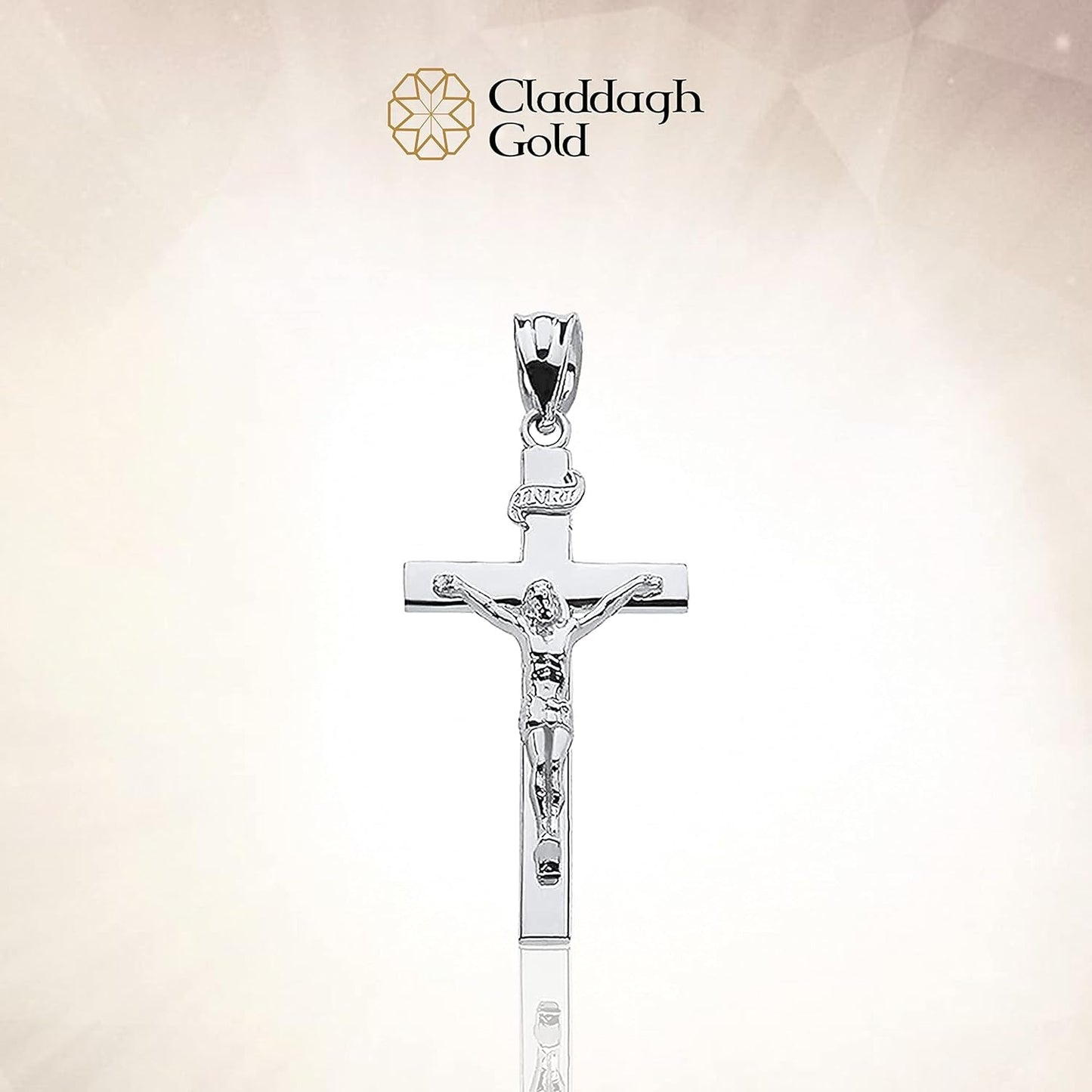 Sacred Symbolism: Embrace Faith Sterling Silver Cross Pendant - Choose Your Perfect Size (S-L)