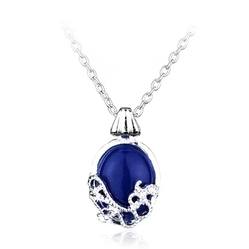 The Vampire Diaries Necklace Vintage Katherine Pendant Movie Jewelry Cosplay for Women Gift