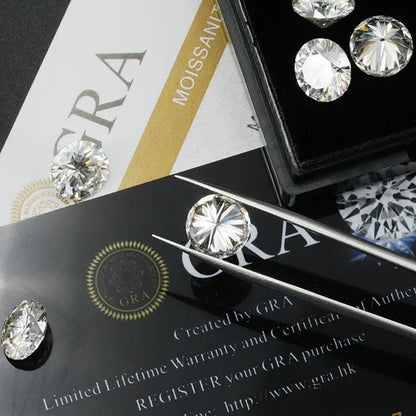Excellent Loose Gemstones Moissanite Diamond Best G-H Color Undefined Cut Gem Stone for Jewelry Diamond Ring