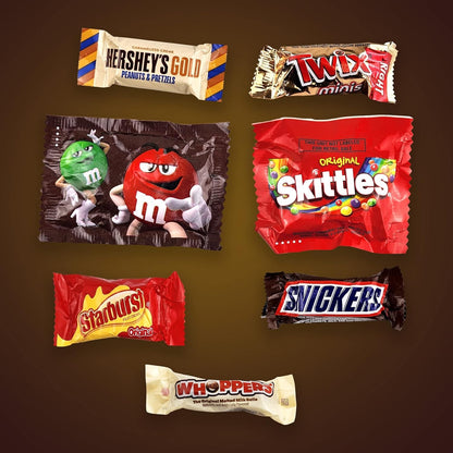 Chocolate Mix Bulk – 5Lb of Chocolate Candy – Bulk Candy Individually Wrapped Chocolate Treats – Hershey’S Gold, Twix, M&M, Skittles, Starburst, Snickers, Whoppers, Assorted Candy for Holidays, Christmas, Birthdays