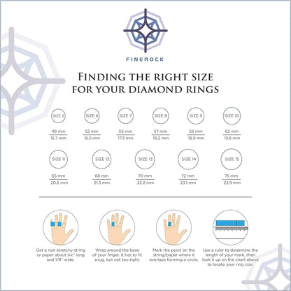 1/2 Carat Baguette and round Shape Diamond Wedding Band Ring in 10K Gold