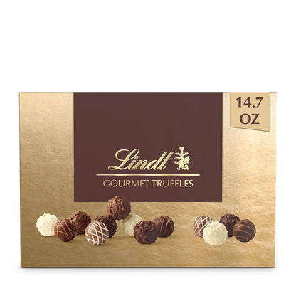Gourmet Chocolate Truffles Gift Box, Easter Chocolate Candy, 26 Count, 14.7 Oz. Box